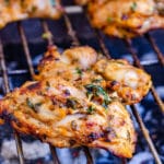 Spicy Barbecued Chicken Thighs