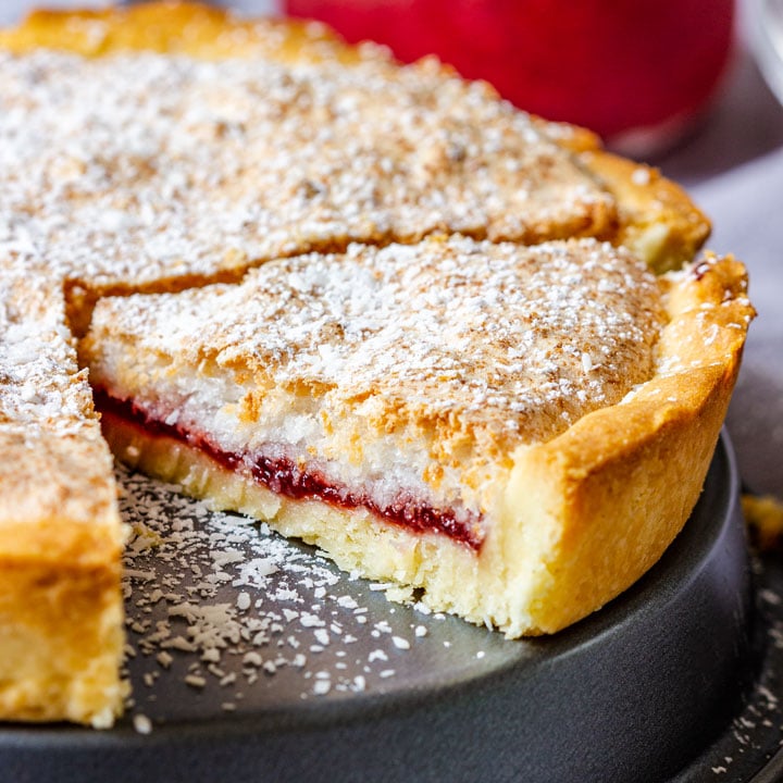 Strawberry Coconut Tart Recipe