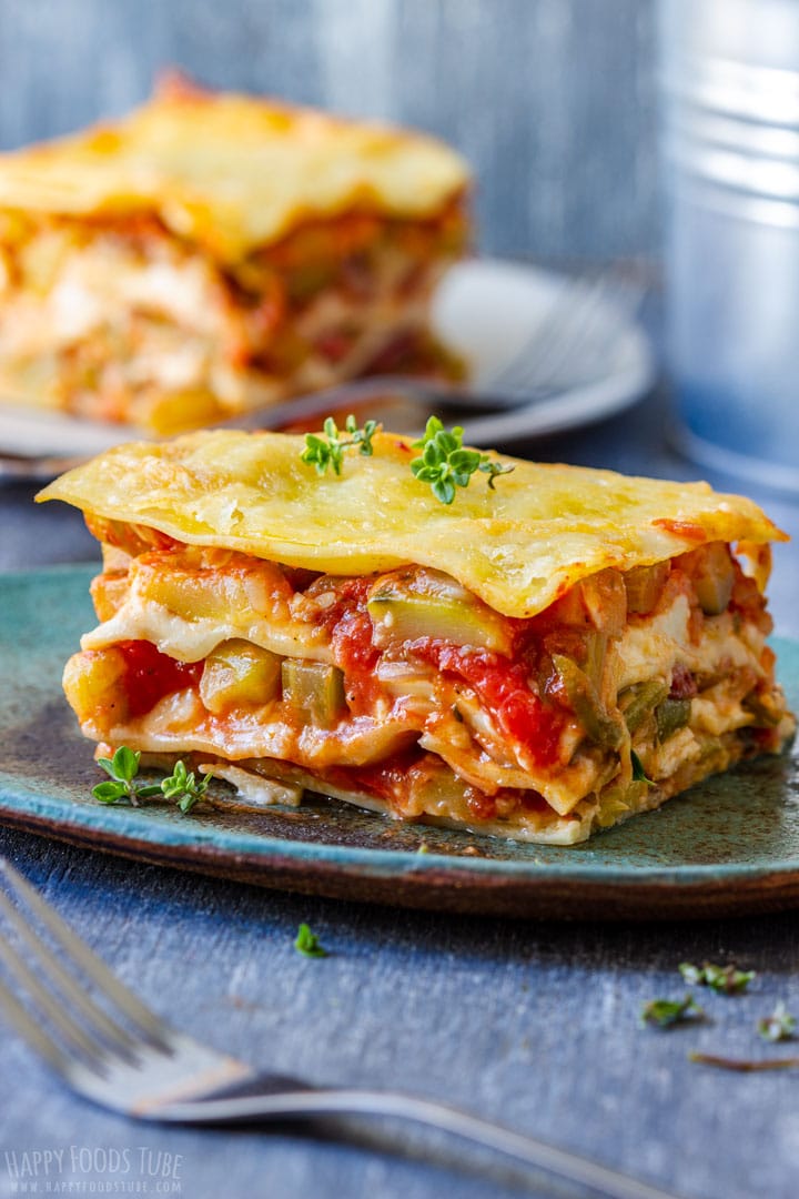 Vegetable Lasagna Slice