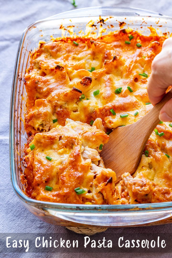 Chicken Pasta Casserole Pin