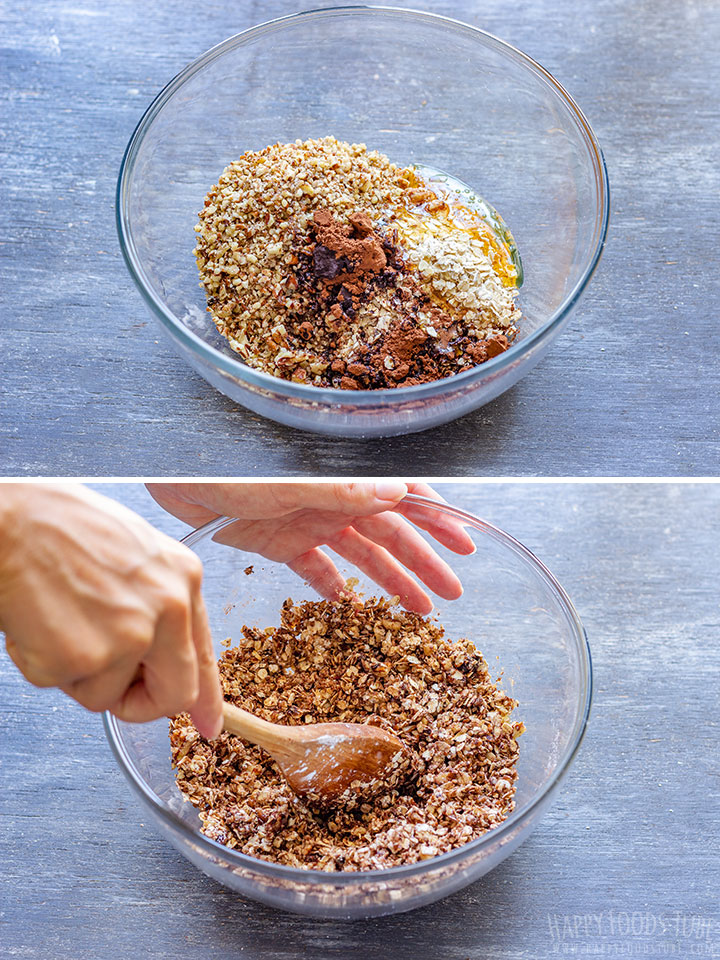 How to make Blueberry Rhubarb Crisp Step 2