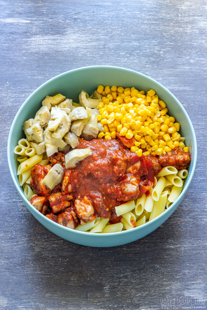 How to make Chicken Pasta Casserole Step 1