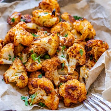 Oven Roasted Cauliflower Recipe
