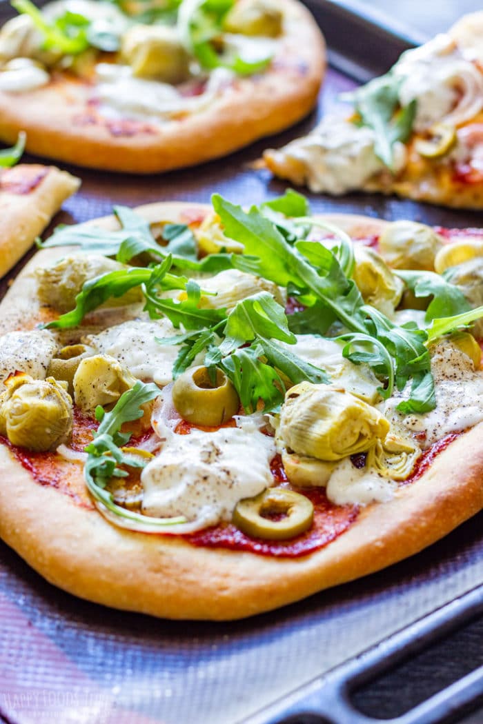 Burrata Pizza Recipe Happy Foods Tube