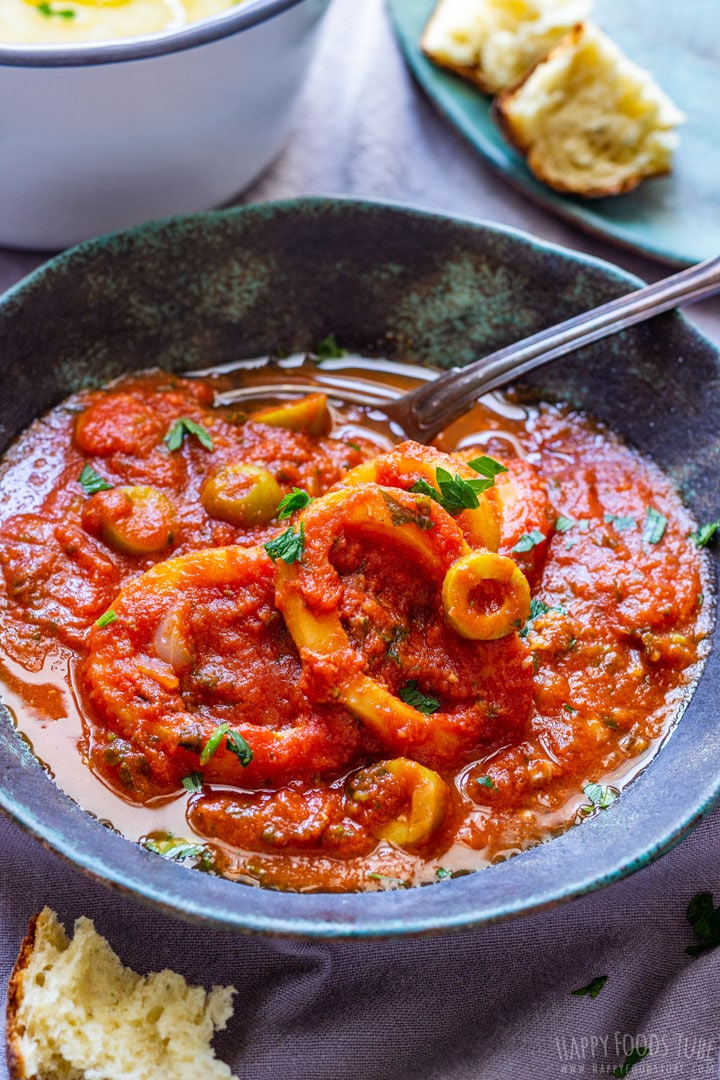 Homemade Calamari Stew