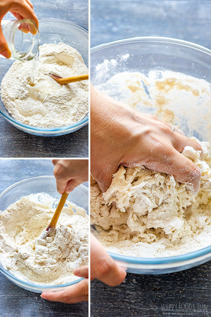 How to make gyoza wrappers dough