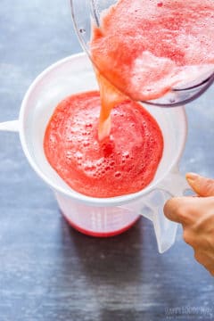 How to make Watermelon Agua Fresca Step 3