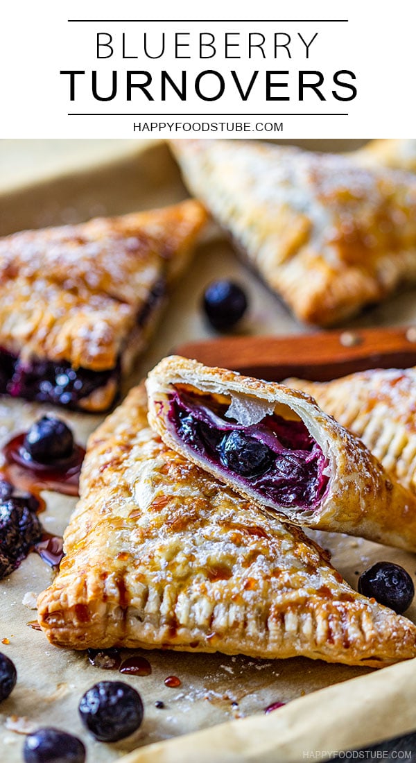 Blueberry turnovers pin