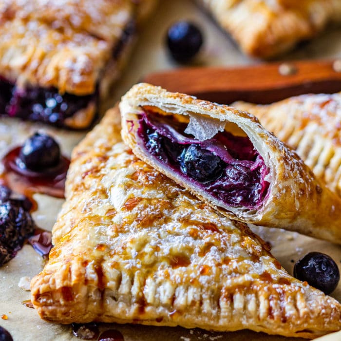 Blueberry turnovers recipe