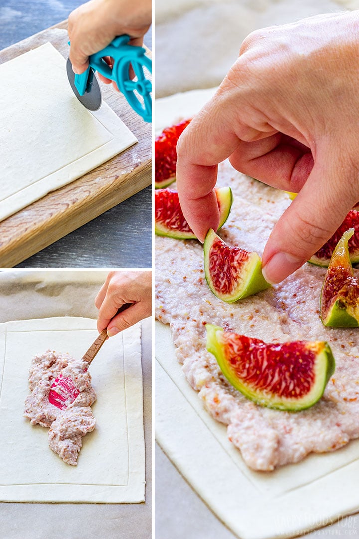 Steps how to make a fig tart