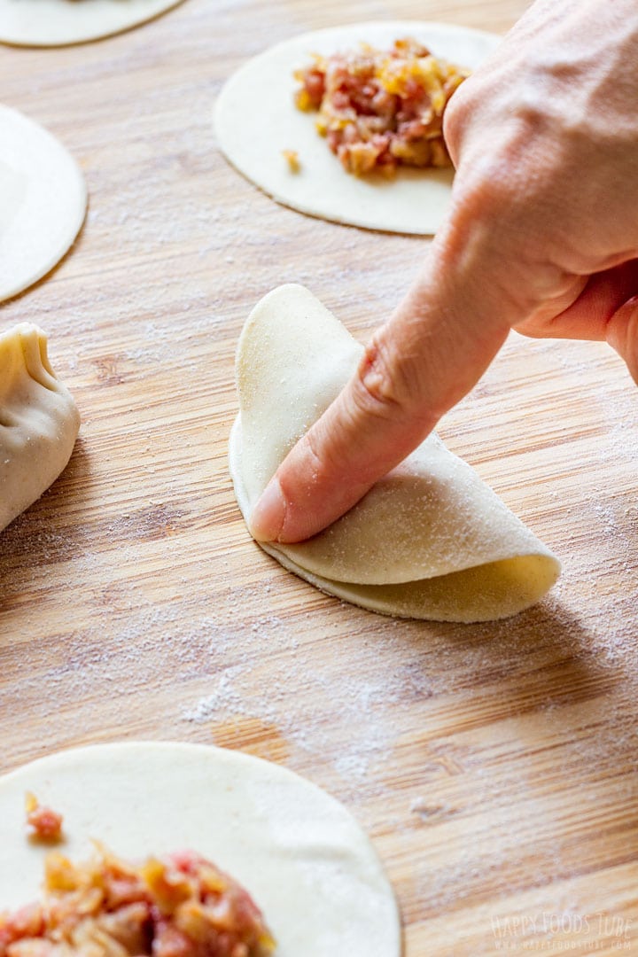 How to make gyoza step 2