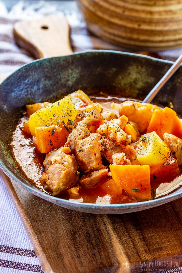 Comforting instant pot pork stew