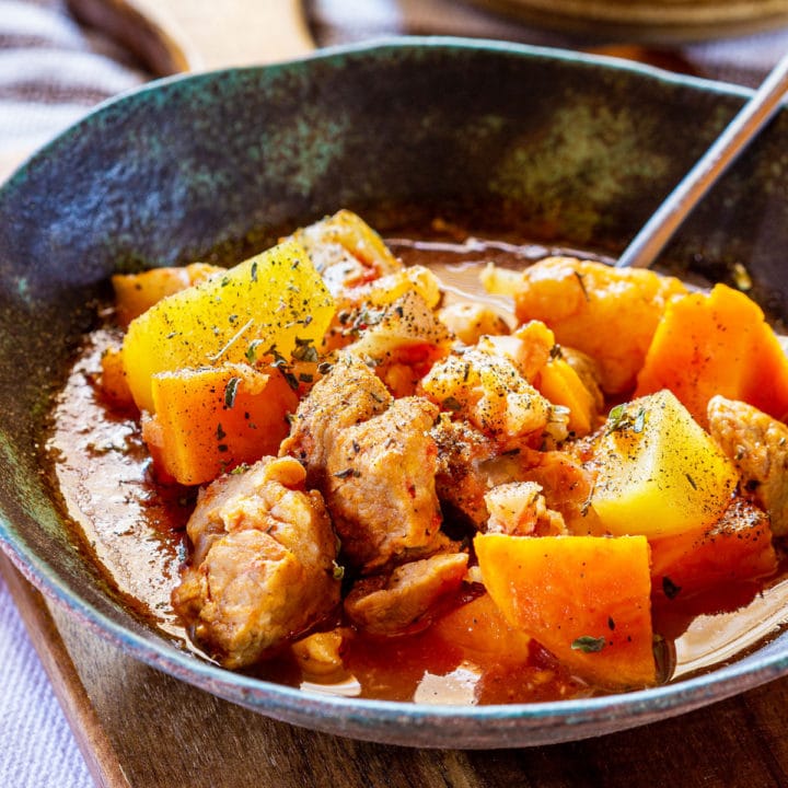Instant pot pork stew recipe