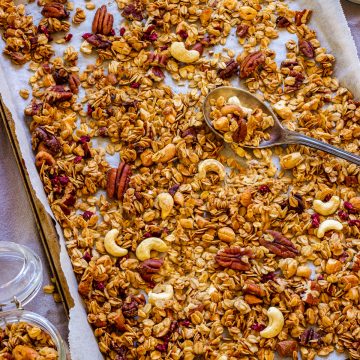 Homemade granola recipe