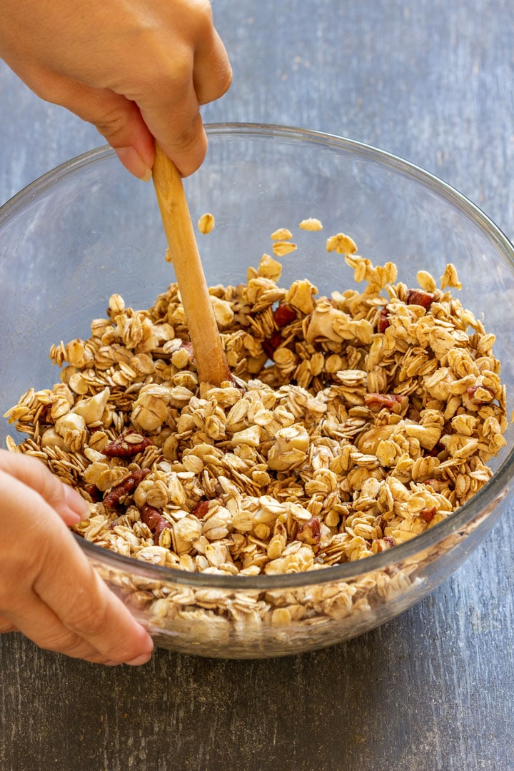 Crunchy Granola Recipe Happy Foods Tube