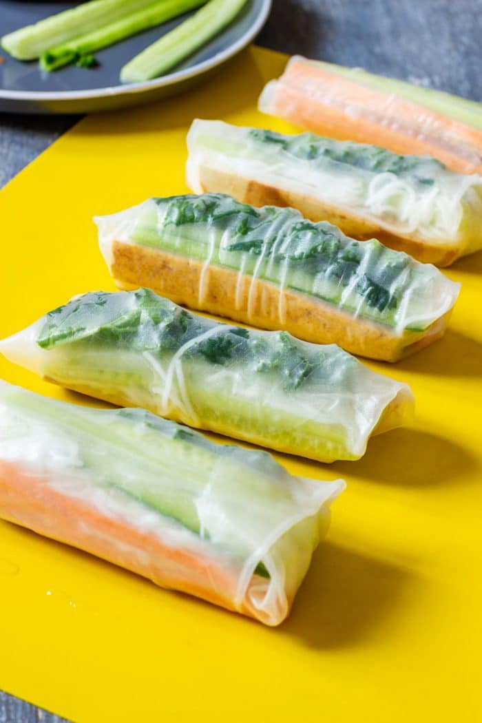 Tofu Spring Rolls Recipe Happy Foods Tube