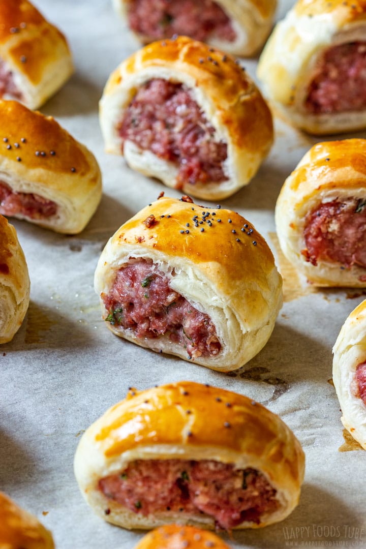 Easy sausage rolls recipe