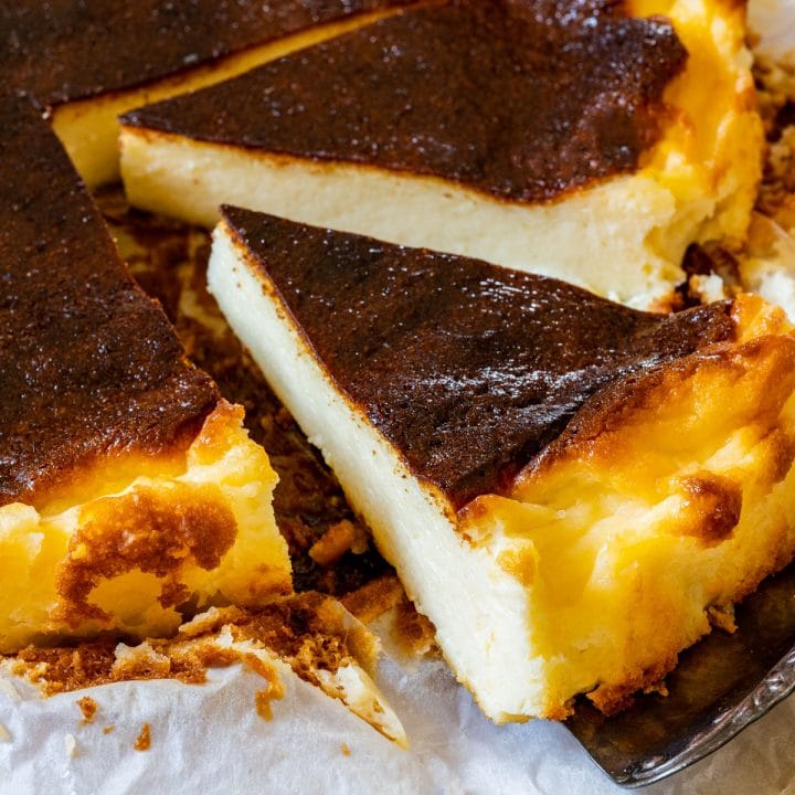 burnt Basque cheesecake recipe
