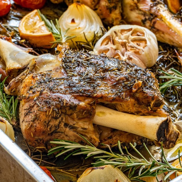 Slow Roasted Leg of Lamb