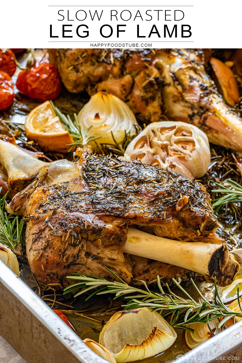 Slow Roasted Leg of Lamb Recipe Happy Foods Tube