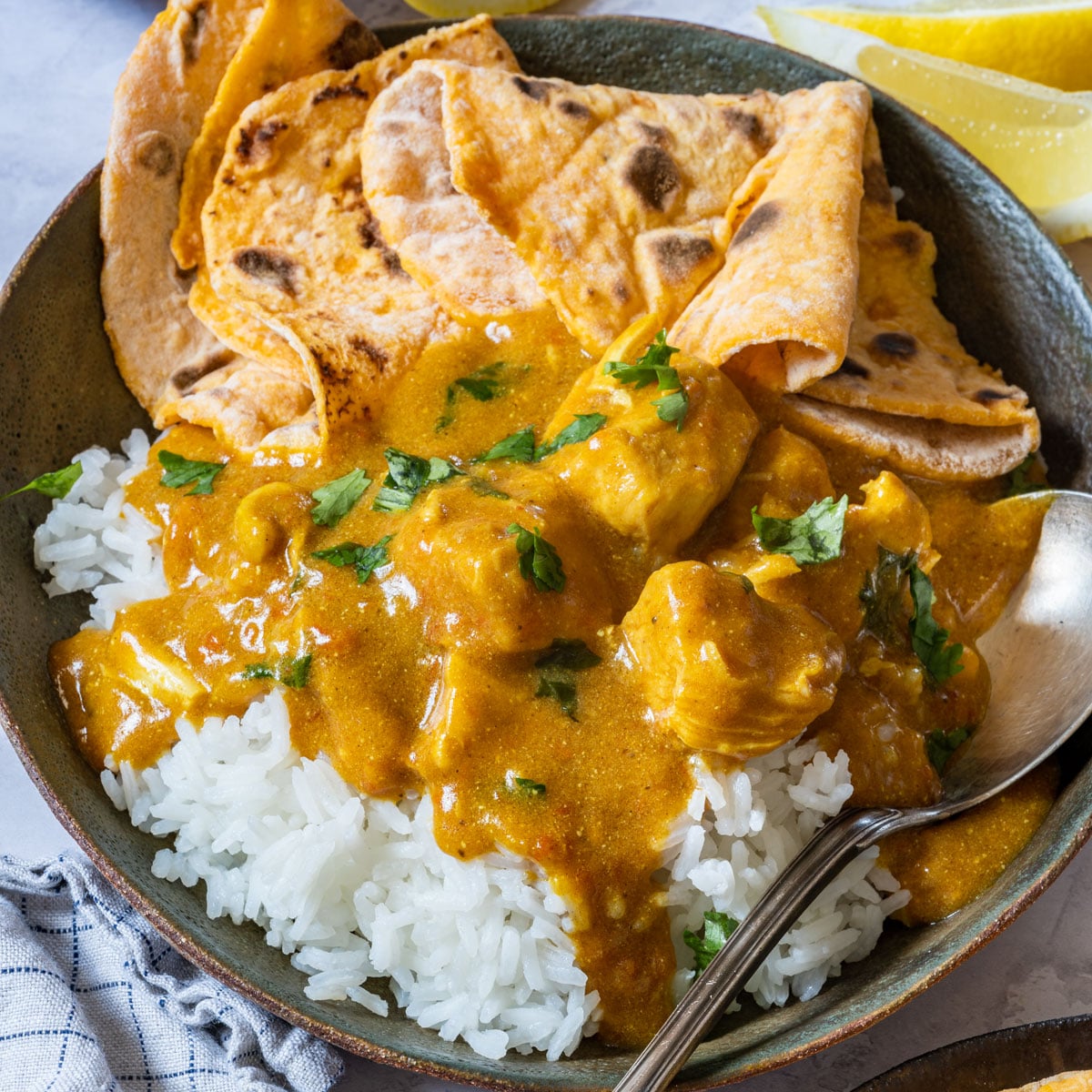 Instant pot chicken tikka masala.
