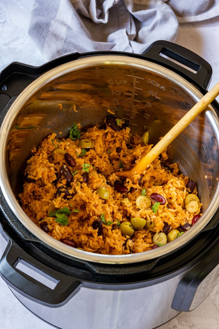 Instant Pot Easy Mexican Rice & Beans