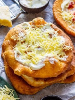 Langos – Fried Hungarian Bread