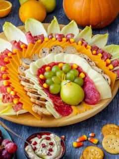 Turkey-Shaped Cheese Platter