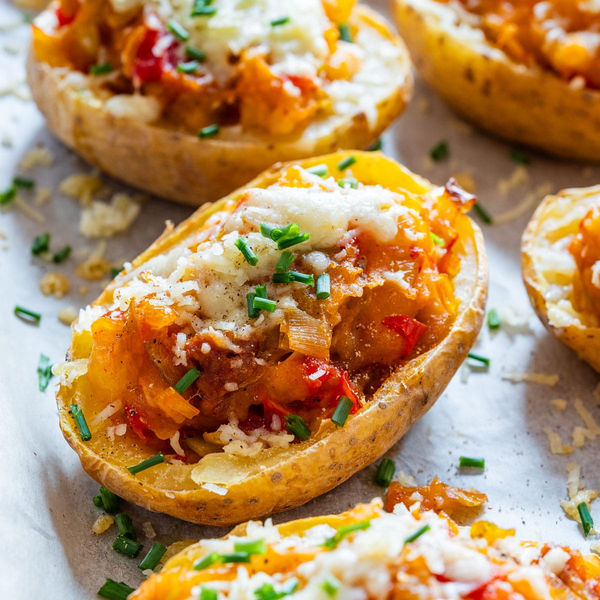 Twice baked potatoes recipe.