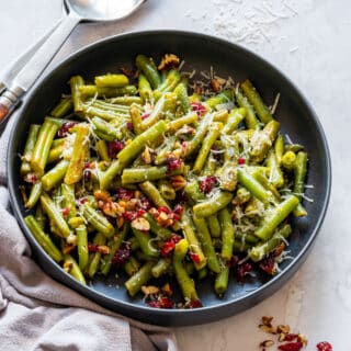 Homemade sauteed green beans recipe.