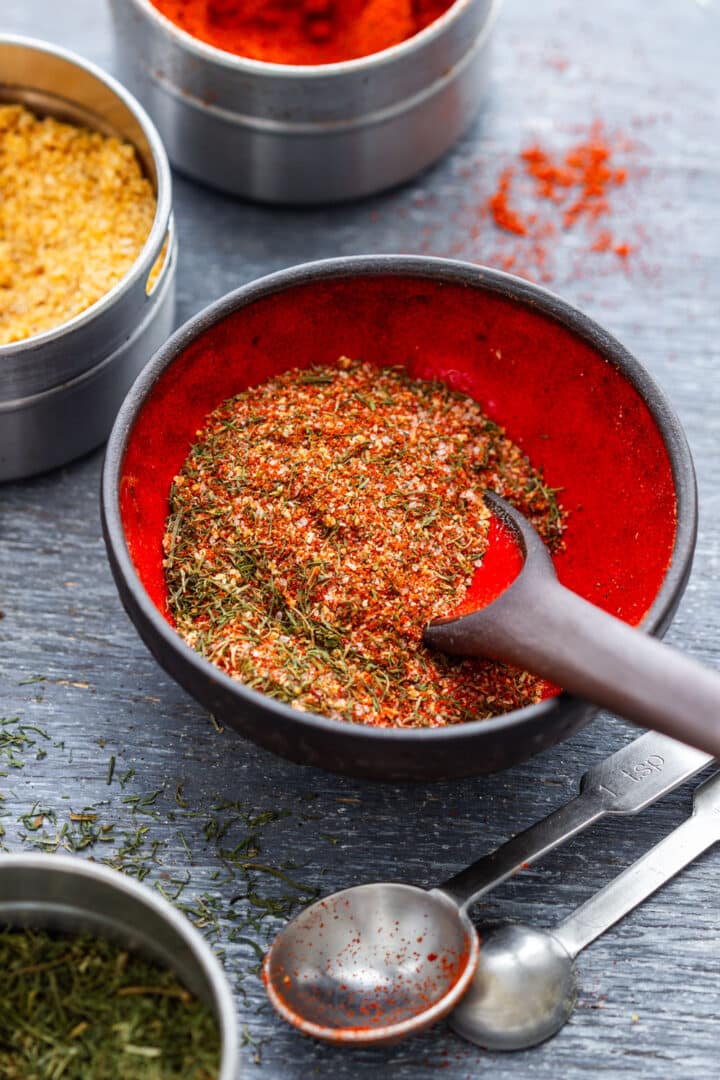 Make your own fish seasoning in about a minute with six simple pantry spices. This small-batch blend works well on baked, grilled or pan-fried white fish like cod, sea bass, halibut and tilapia.